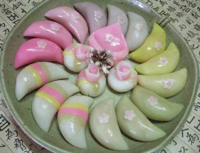 한국의 떡 종류 개피떡