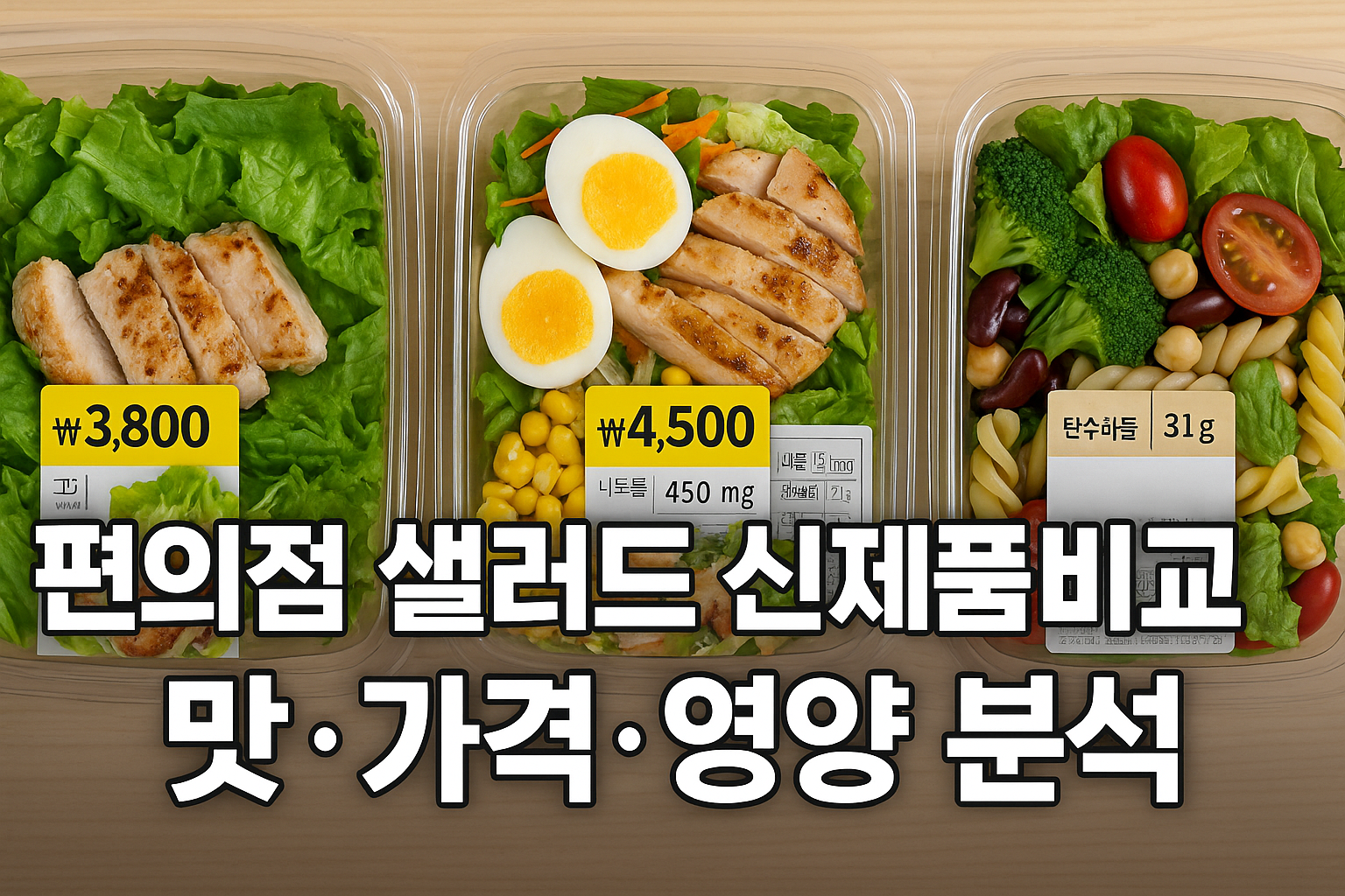 비교 ❘ 맛&middot;가격&middot;영양 분석