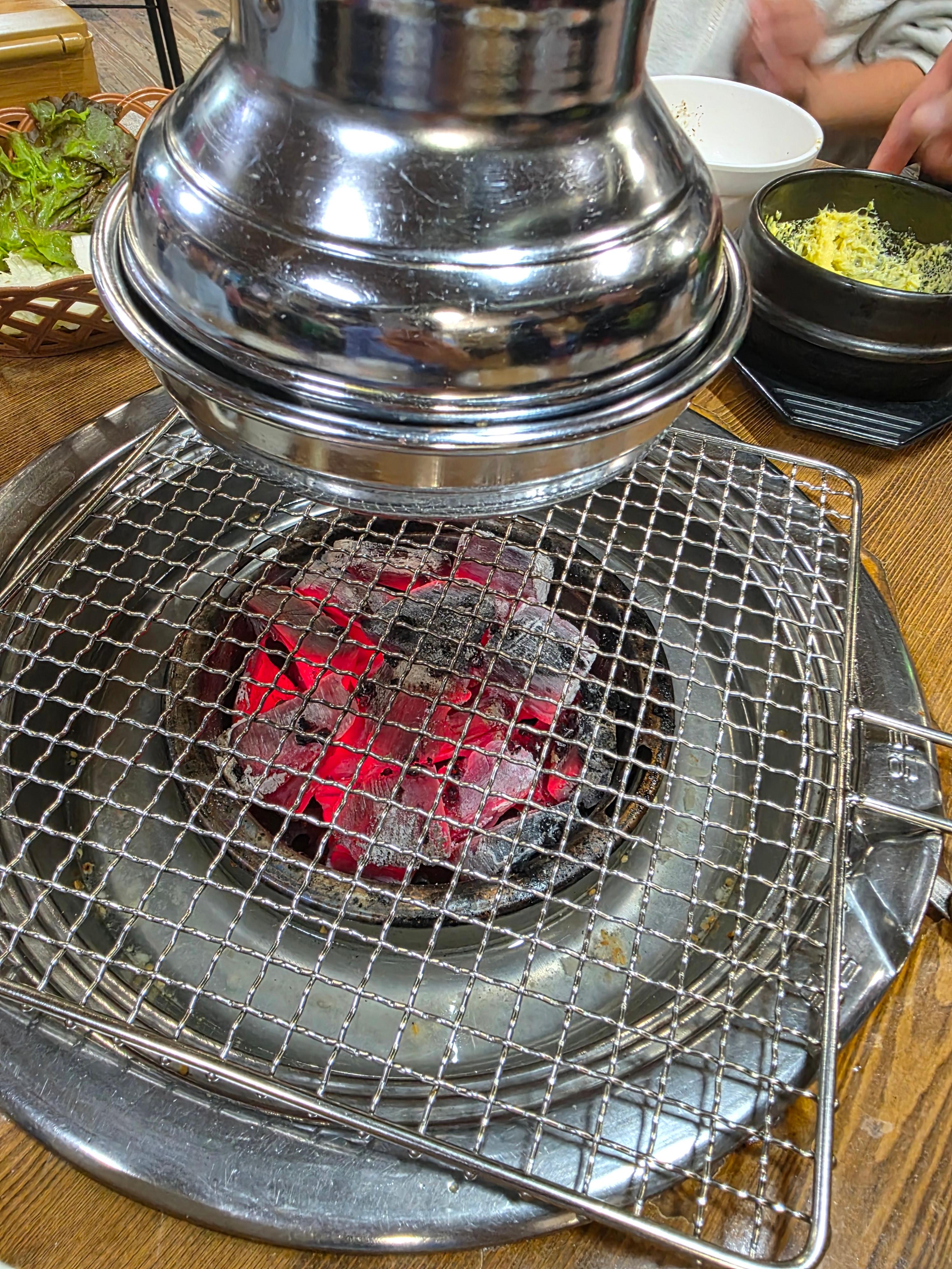 연타불-숯불