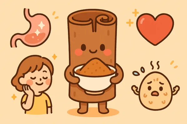 계피 섭취 시 위험 요소 안내