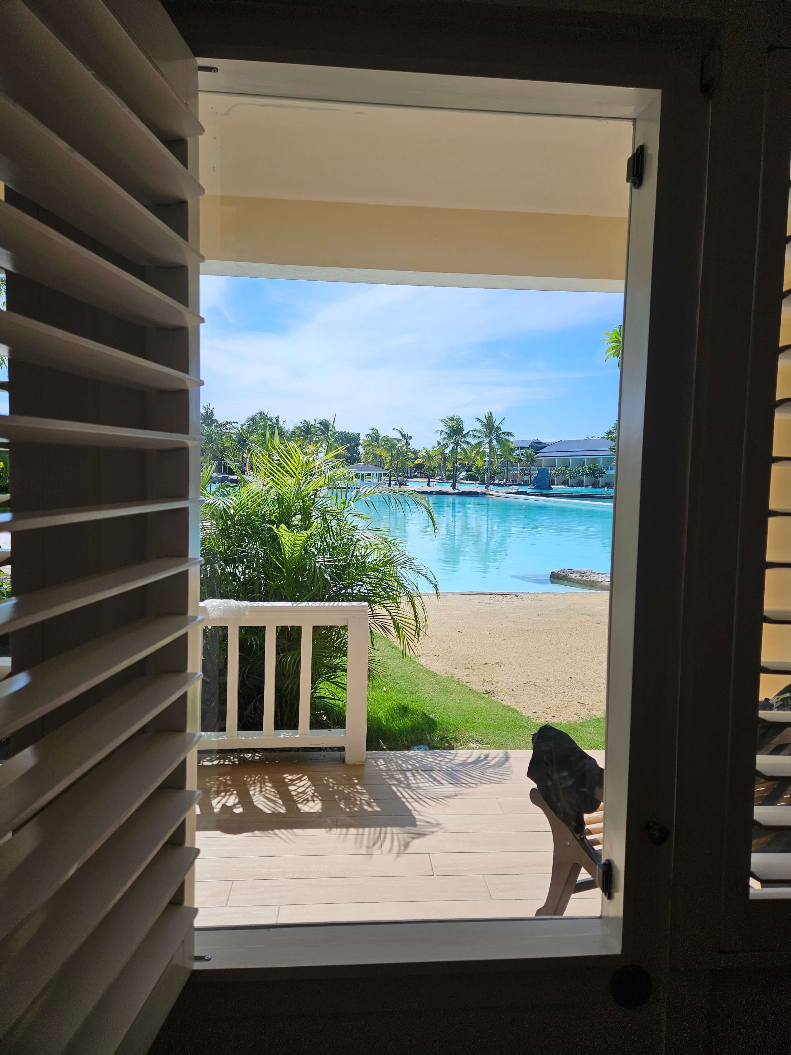 라군사이드룸에서 본 라군뷰 