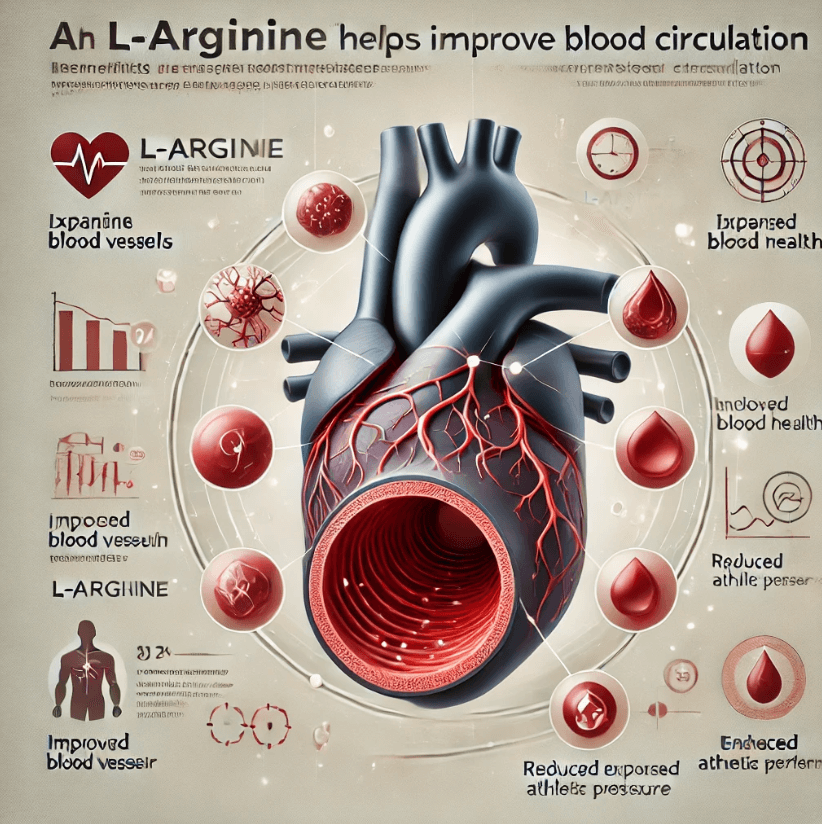 L-아르기닌, 혈액 순환 개선에 도움이 될까?