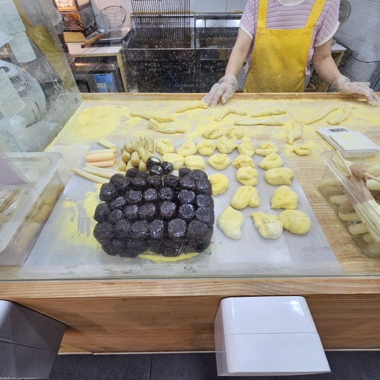 수제 꽈배기 제조현장