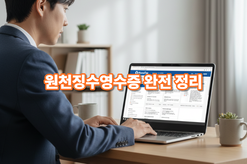 원천징수영수증 개념과 발급 안내 썸네일