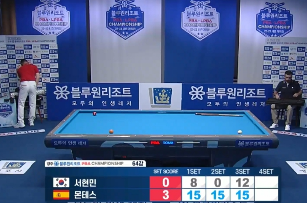 서현민을 3대0으로 이긴 스페인 당구선수, 안토니오 몬테스