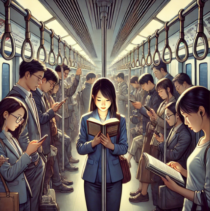 출퇴근시간30분독서