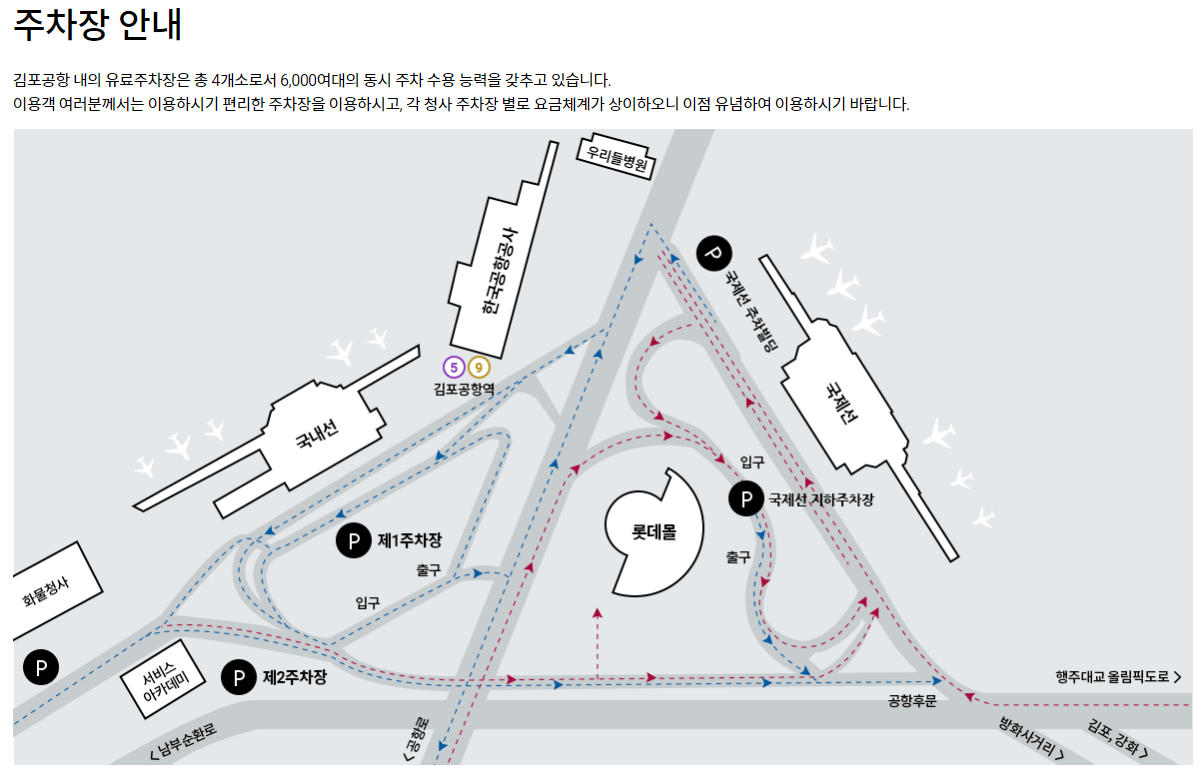 김포공항 주차장1