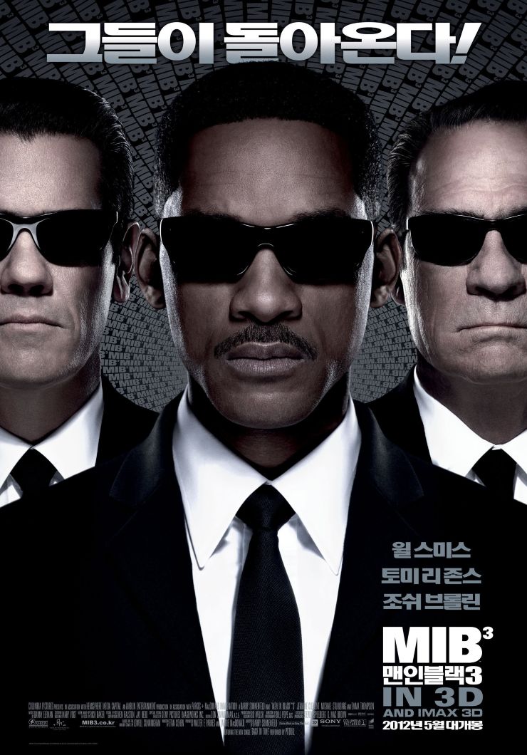 Men in Black 3 (2012) Official Movie Poster