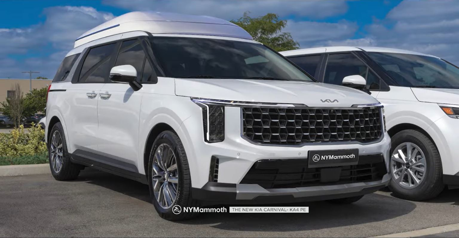 기아가 오는 11월 선보일 미니밴 '카니발 페이스리프트'의 예상도가 새롭게 등장했다.