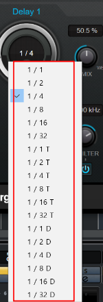딜레이(Delay) 사용법_곡의 템포와 동기화(싱크)