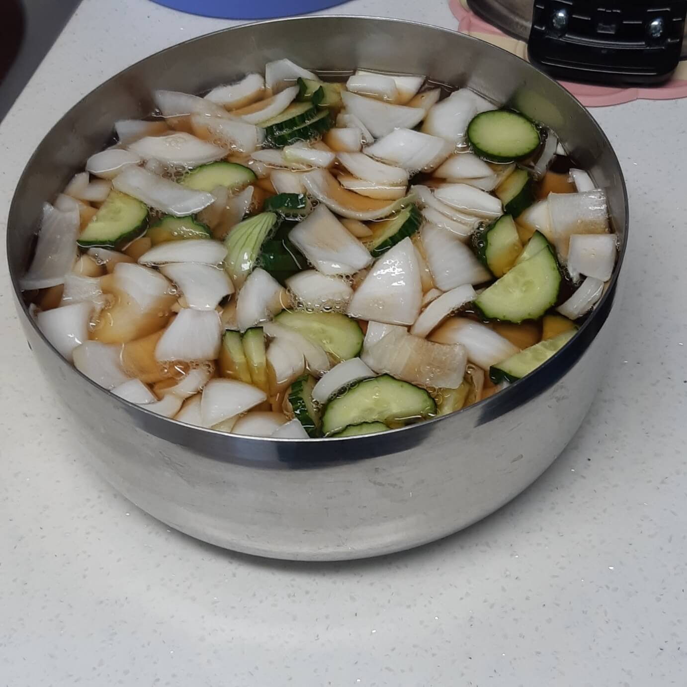 오이-양파-장아찌
