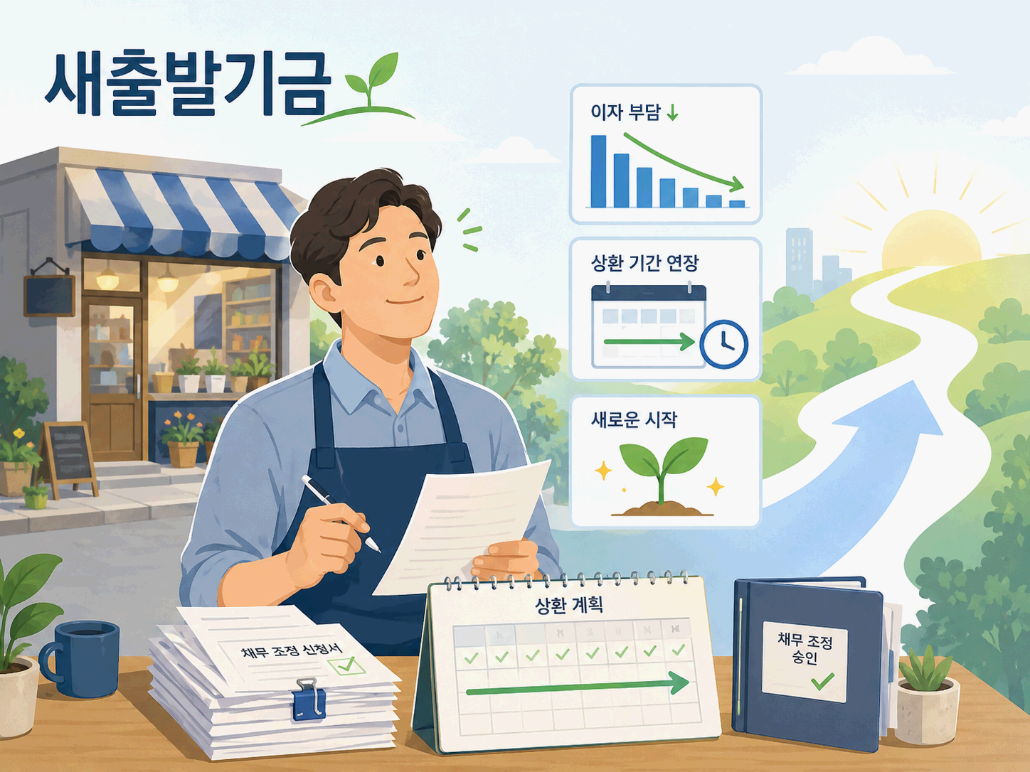 새출발기금 최신 변화 총정리: 자영업자 채무 부담을 줄이기 전 반드시 확인할 내용