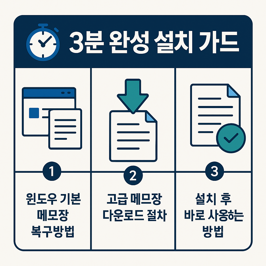 3분 완성 설치 가이드