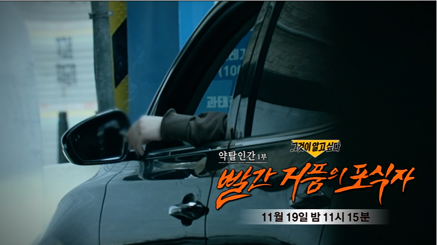 그것이 알고 싶다 약탈인간