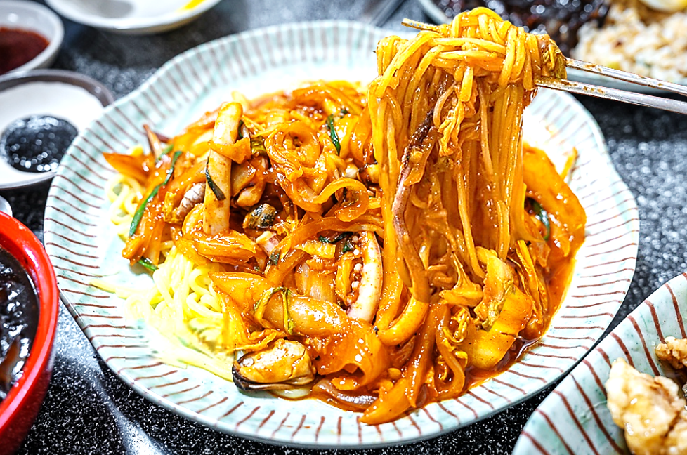 대구 덕성반점의 야끼우동