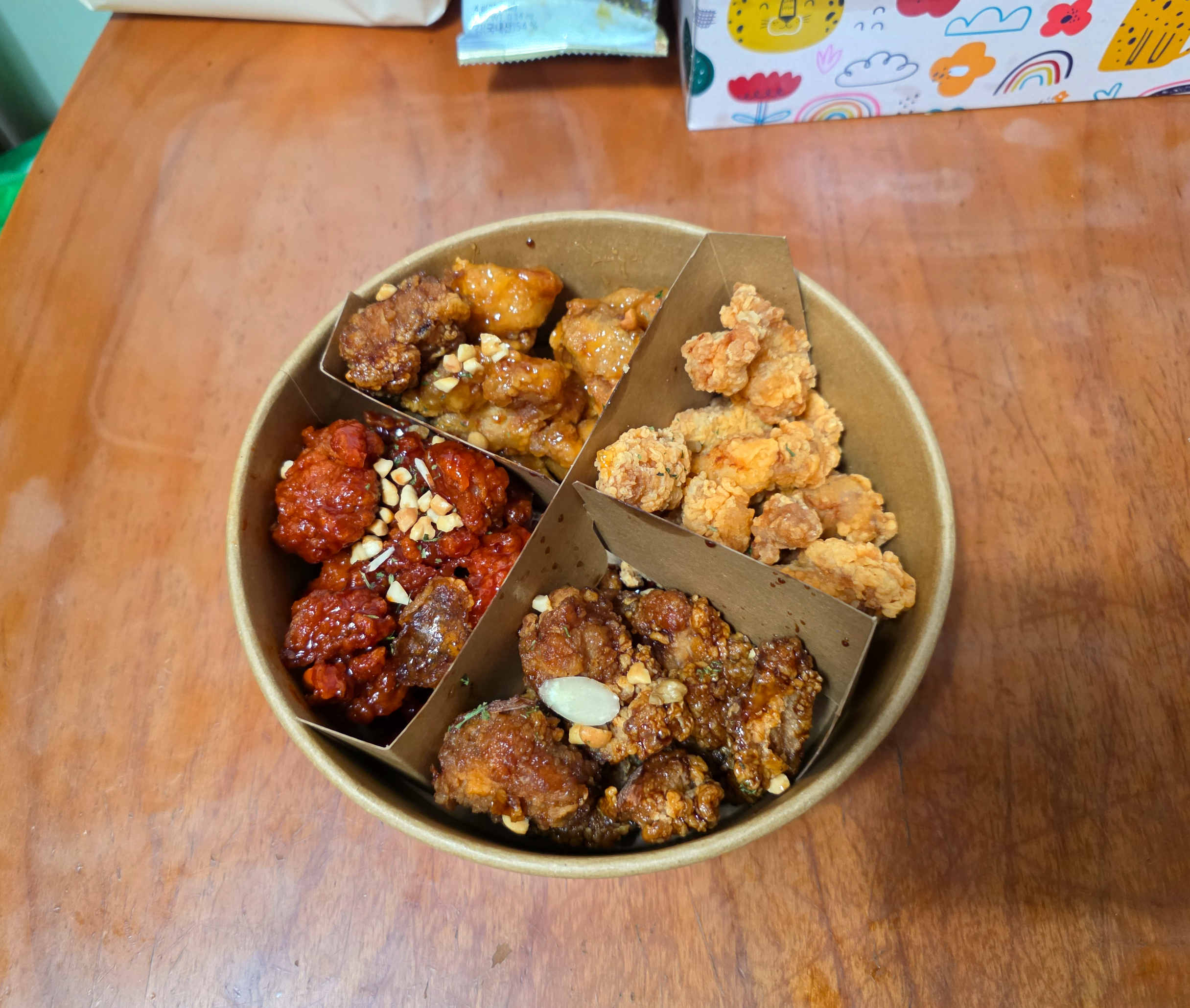 롯데마트네가지맛닭강정