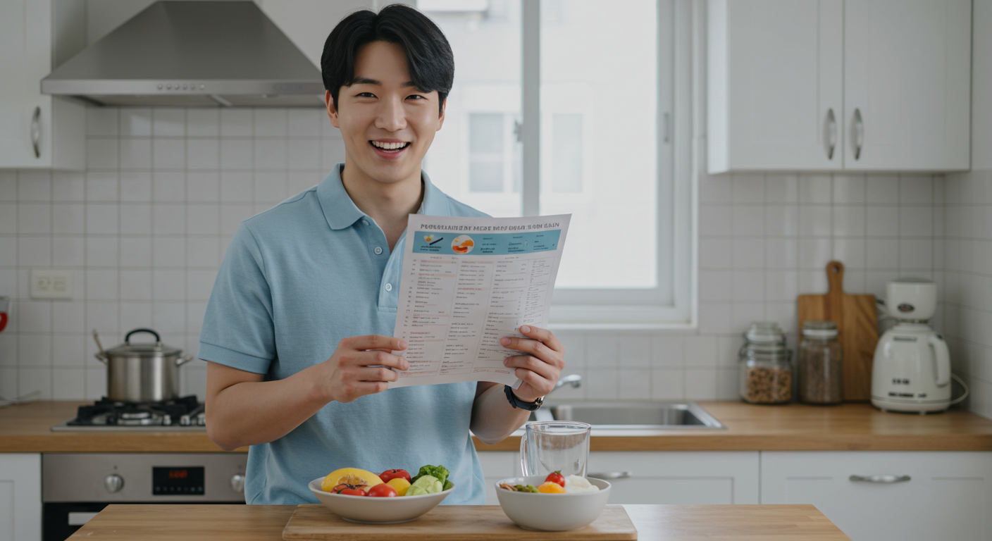 자신만의 맞춤 식단으로 건강한 간헐적 단식에 성공한 한국인