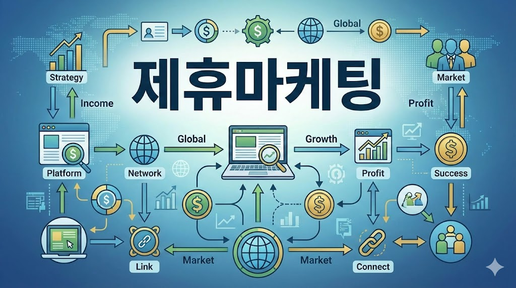 상위 0.1% 유튜버들이 사용하는 제휴마케팅 플랫폼 10곳에 대한 전략적 분석 인포그래픽 이미지입니다.