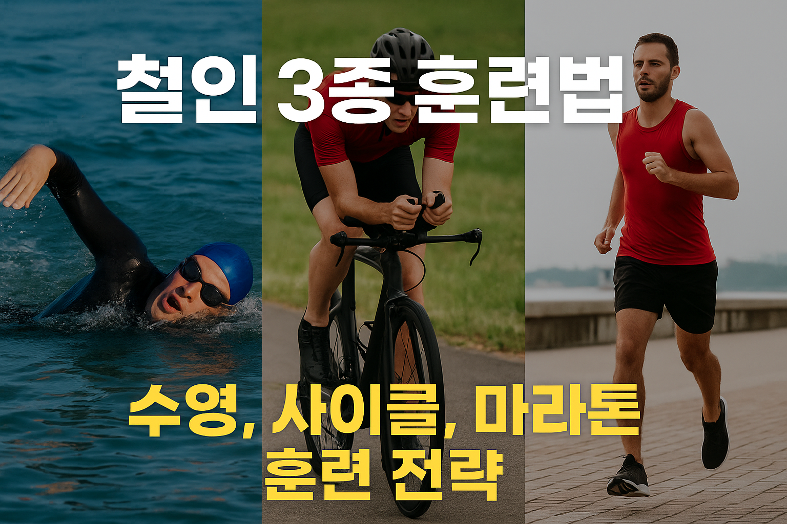 철인 3종 훈련법