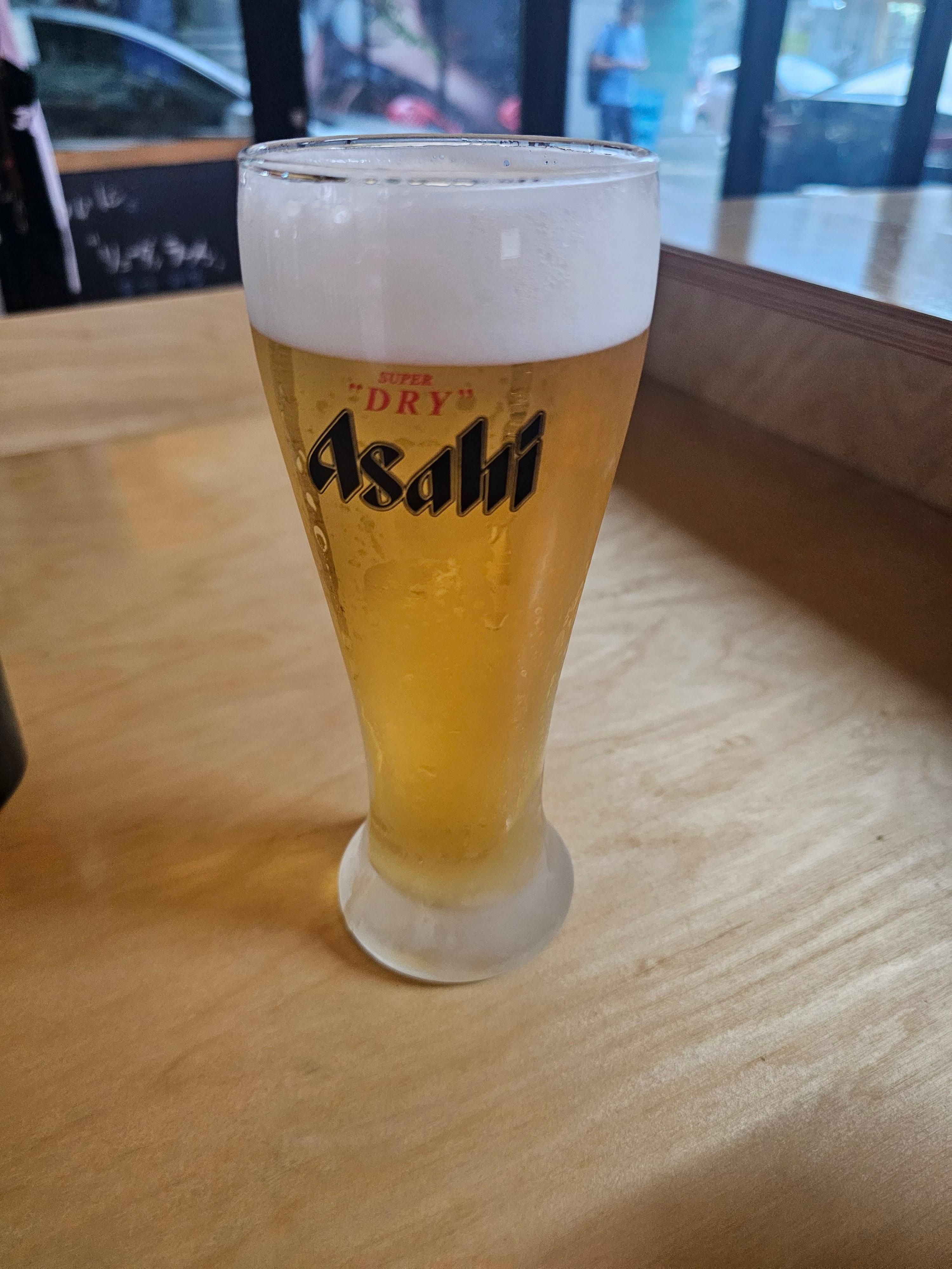 아사히 생맥주