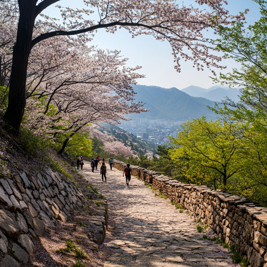봄 산행 코스