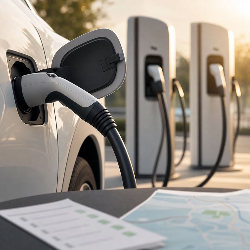 완속충전과 50kW&middot;100kW 급속충전 비용과 시간을 비교한 전기차 관리 체크리스트