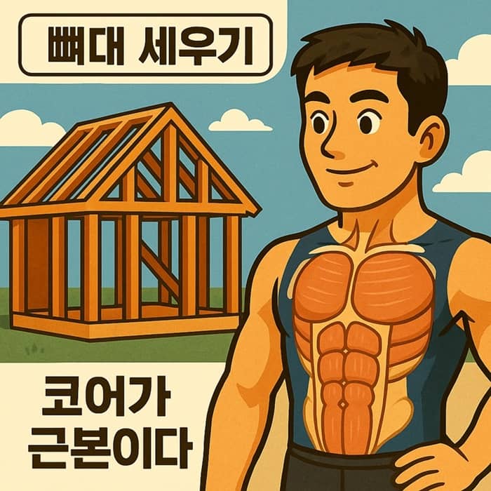 뼈대 세우기 이미지