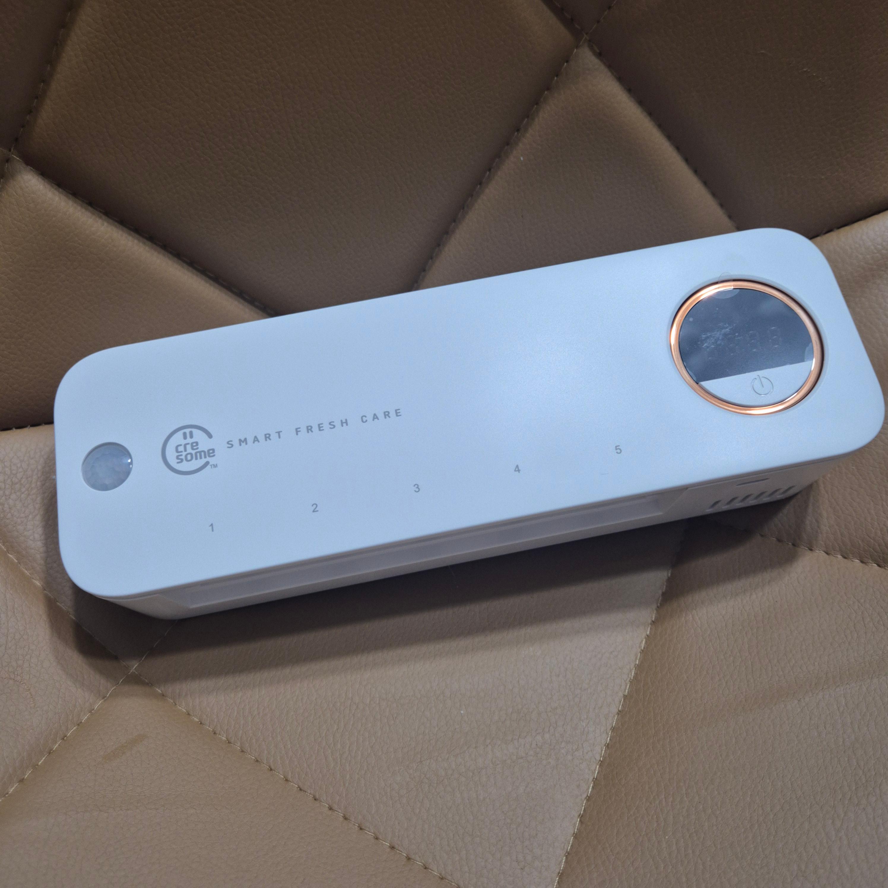 크리썸 칫솔살균기 시간설정