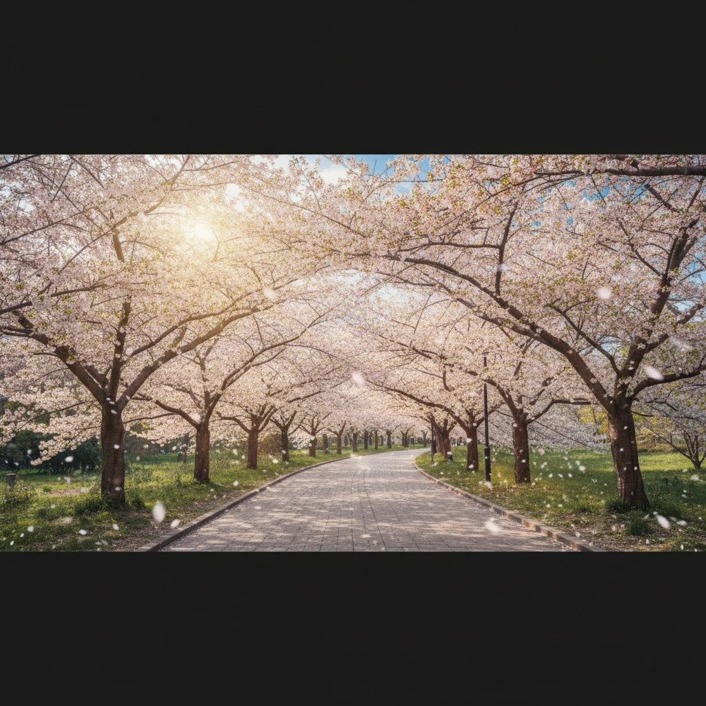 인천 서구 벚꽃 개화 시기 및 대중교..