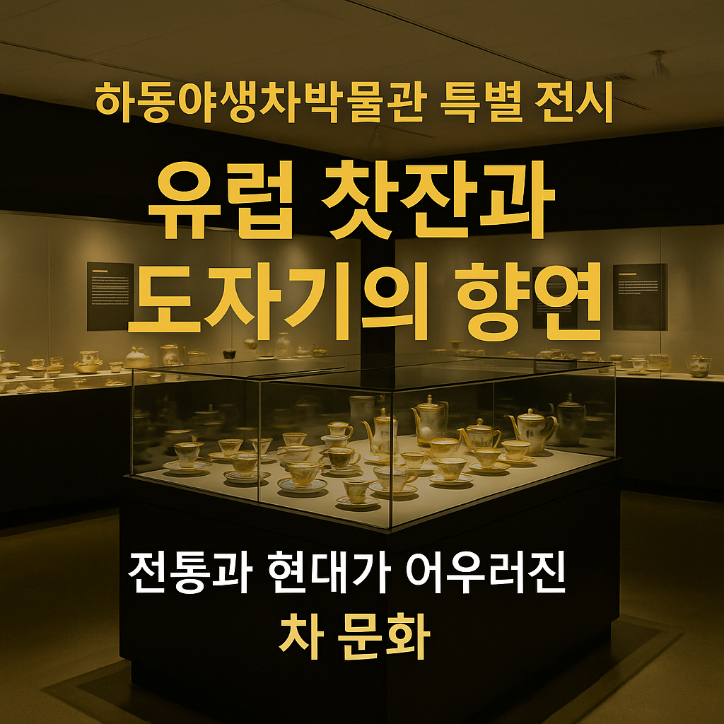 하동야생차박물관의 특별 전시 소개 (야생차, 전통문화, 하동관광)