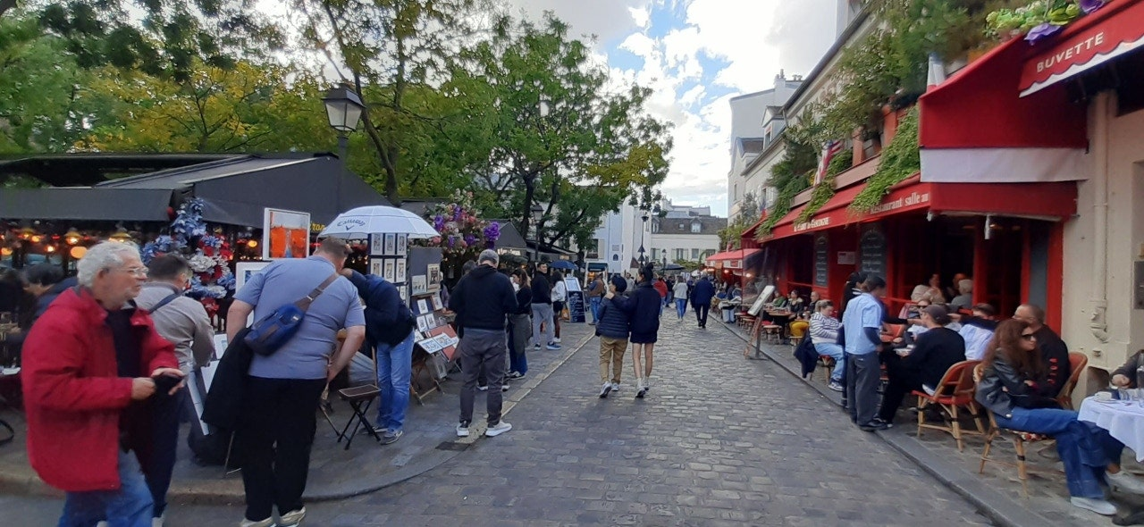 파리 몽마르트 언덕