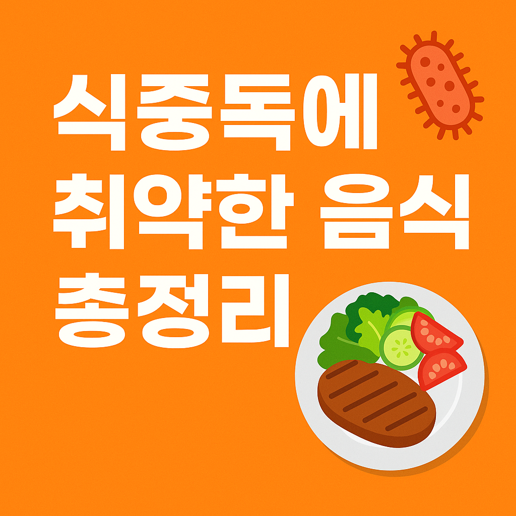 식중독에 취약한 음식 총정리 – 여름철 꼭 주의하세요! 썸네일
