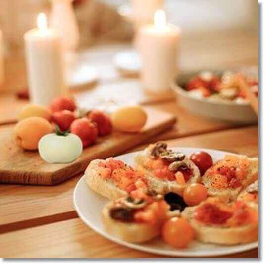 화이트 토마토특성, 다양한 종류의 토마토 음식