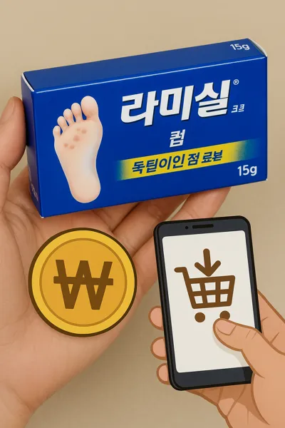 라미실 무좀약 가격 비교 정리