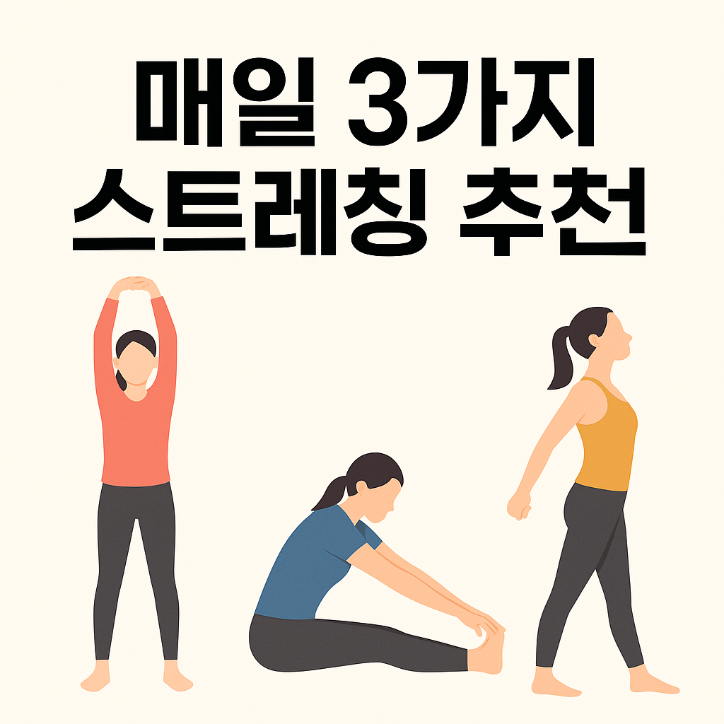 다이어트와 운동 습관 만들기: 매일 3가지 스트레칭 추천