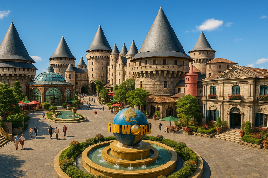 베트남 바나 힐의 풍경