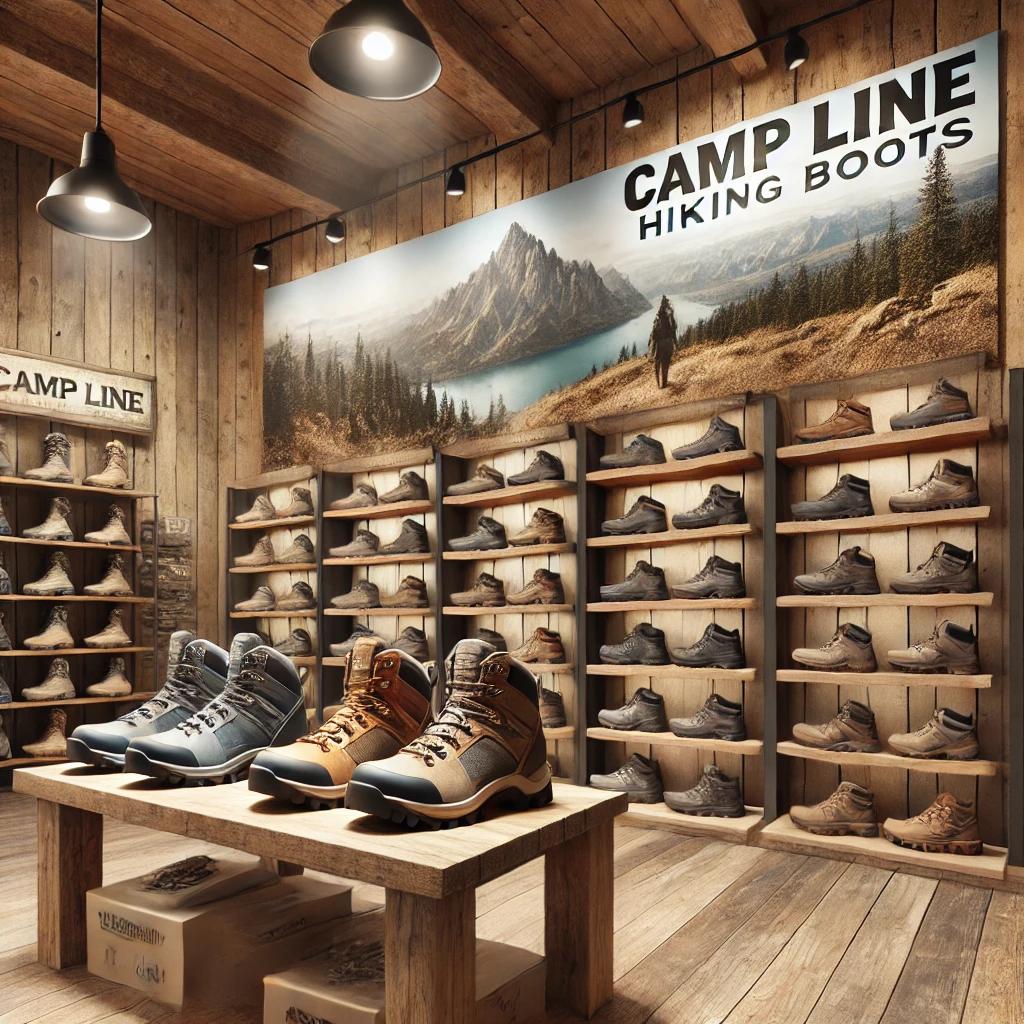 캠프라인 등산화 매장