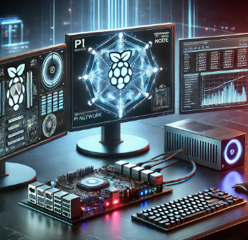파이 네트워크 노드 컴퓨터 이미지