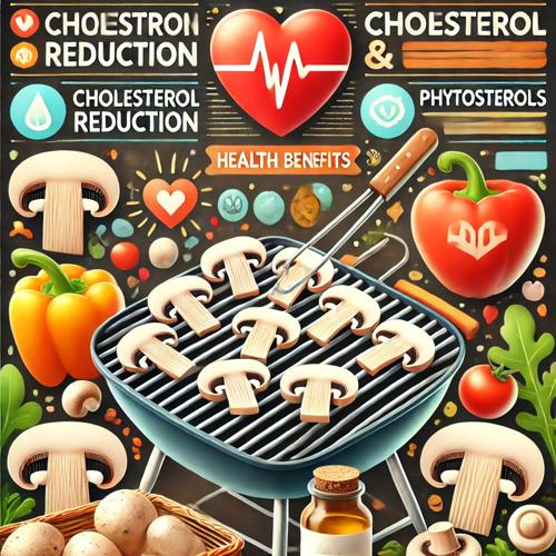 구운 버섯과 파이토스테롤 섬네일