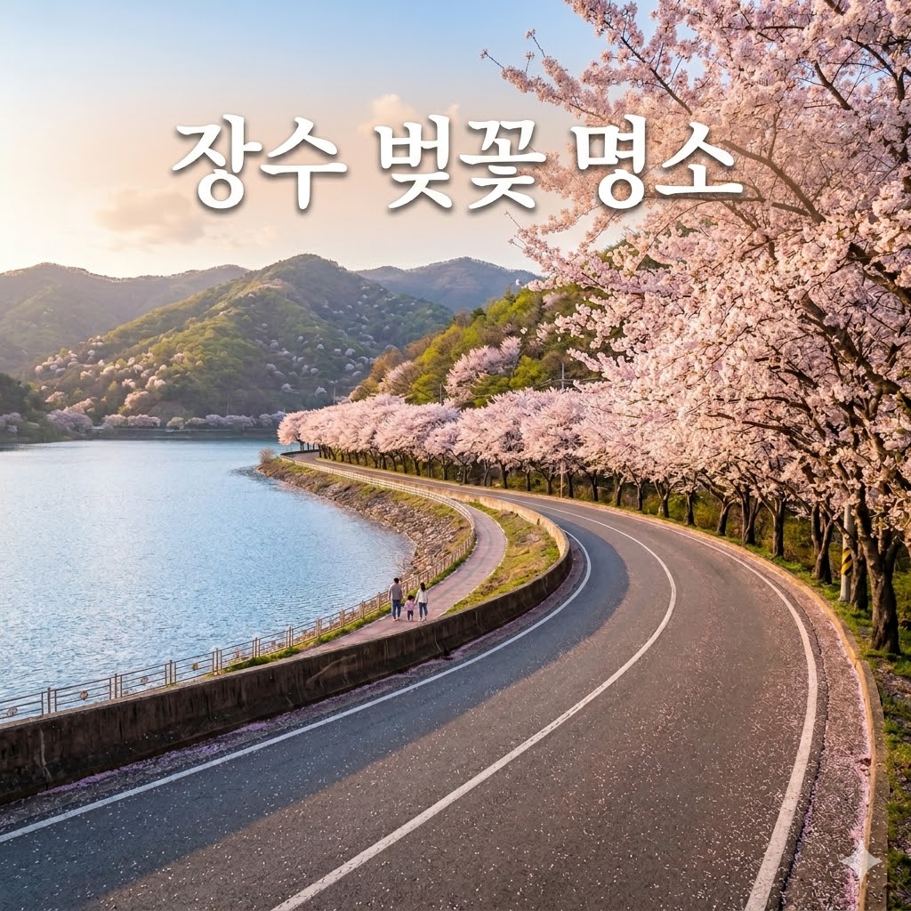 장수 벚꽃