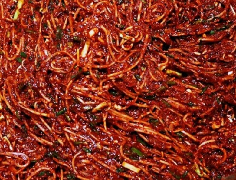 버무려진-김장-양념