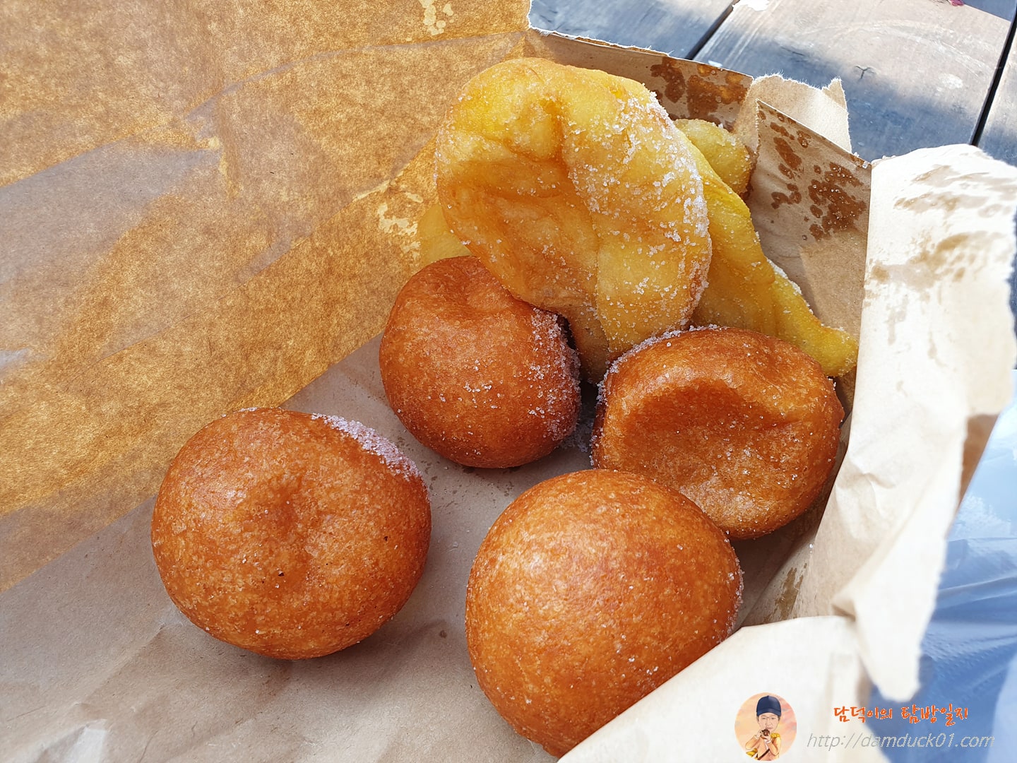 꽈배기와 찹쌀 도너츠