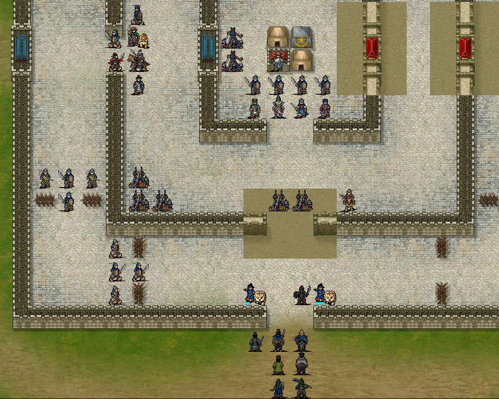 삼국지 조조전 MOD 신조조전 6.1 촉 땅에서의 마지막 전투 백제성 전투. 턴수가 부족할 수 있는데, 이전을 참군으로 데리고 오면 문을 열어줌.