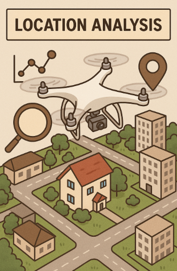 드론 촬영으로 입지분석하는 경매