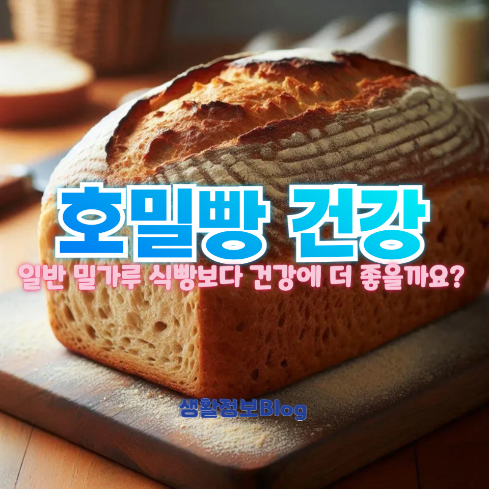 호밀 식빵 vs 일반 밀가루 식빵