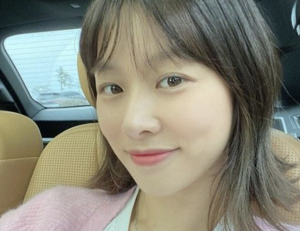장신영 셀카