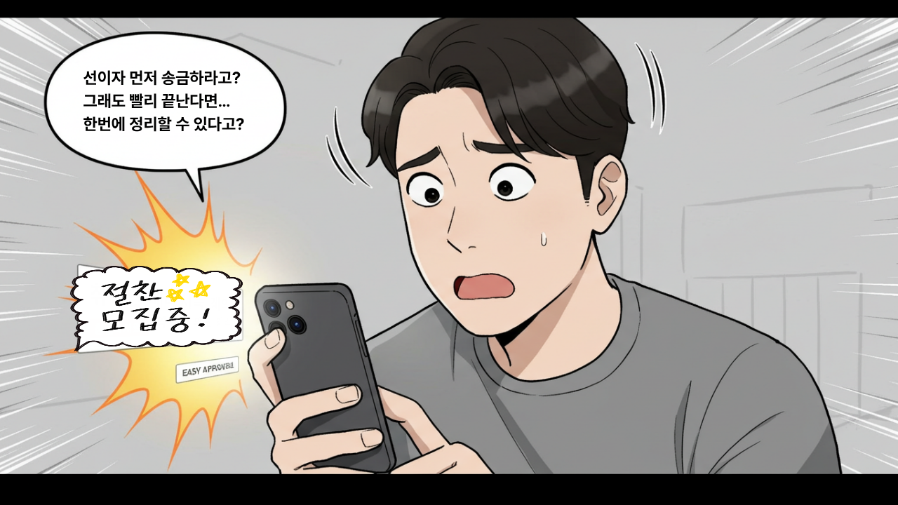 대환대출 사기, 빚을 줄인다는 말에 속아 더 늘어난 제 이야기