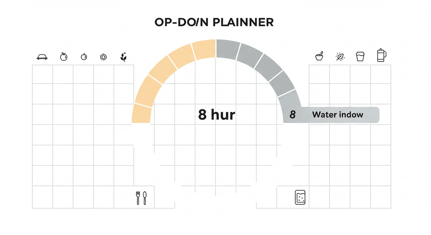 간헐적 단식 (원리, 효과와 사례, 전략)