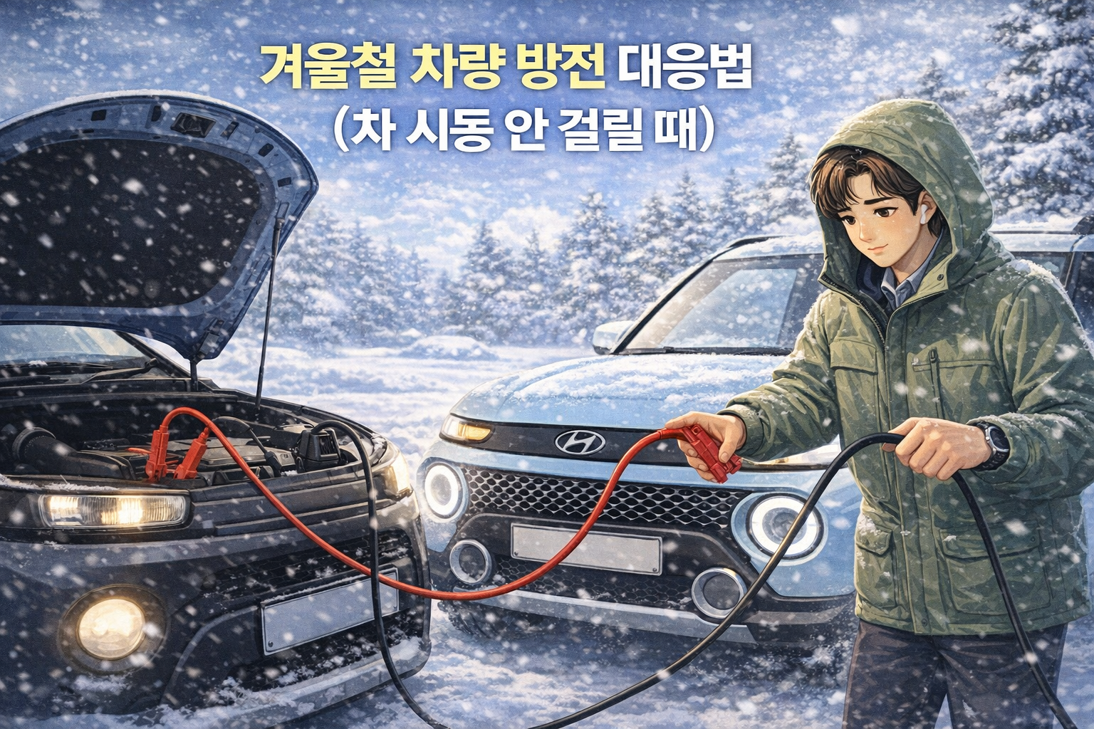 겨울철 차량 방전 대처법