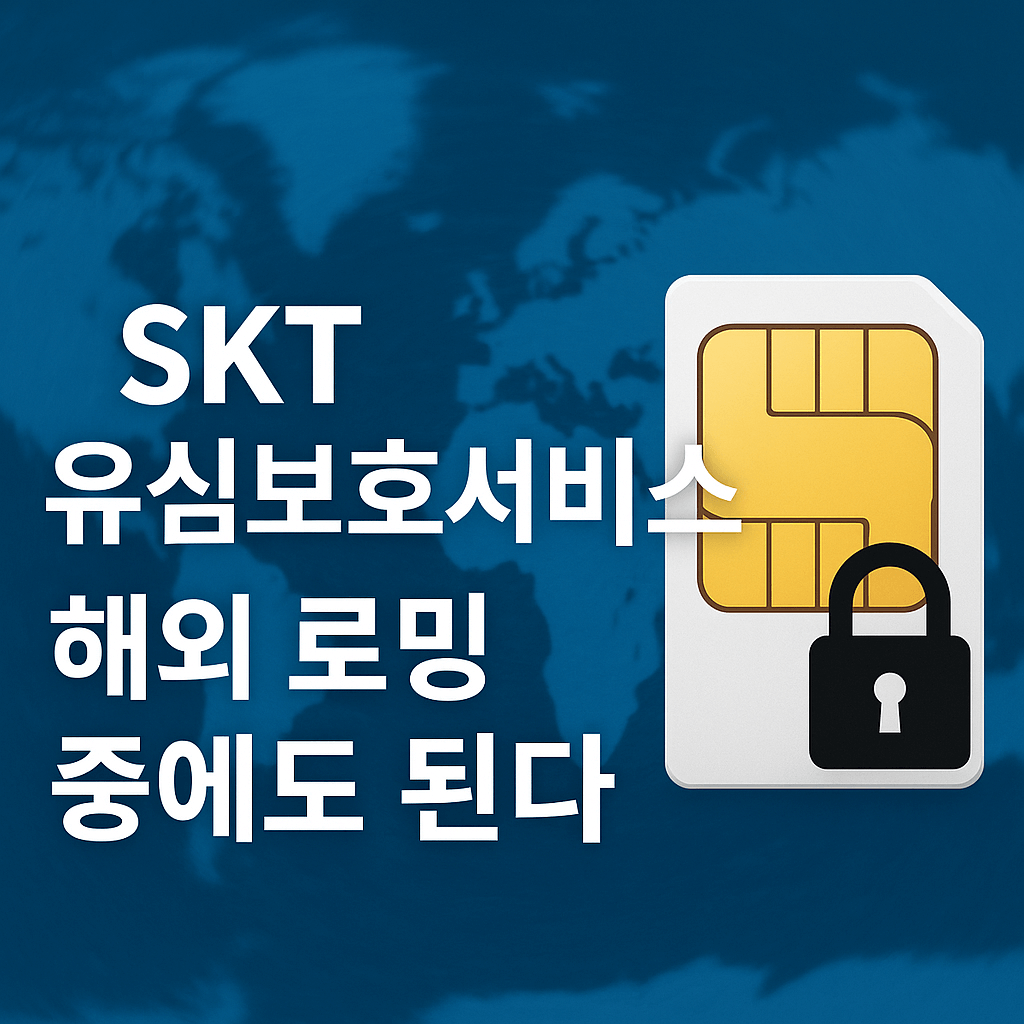 SKT 유심보호서비스, 해외 로밍 중에도 적용되나